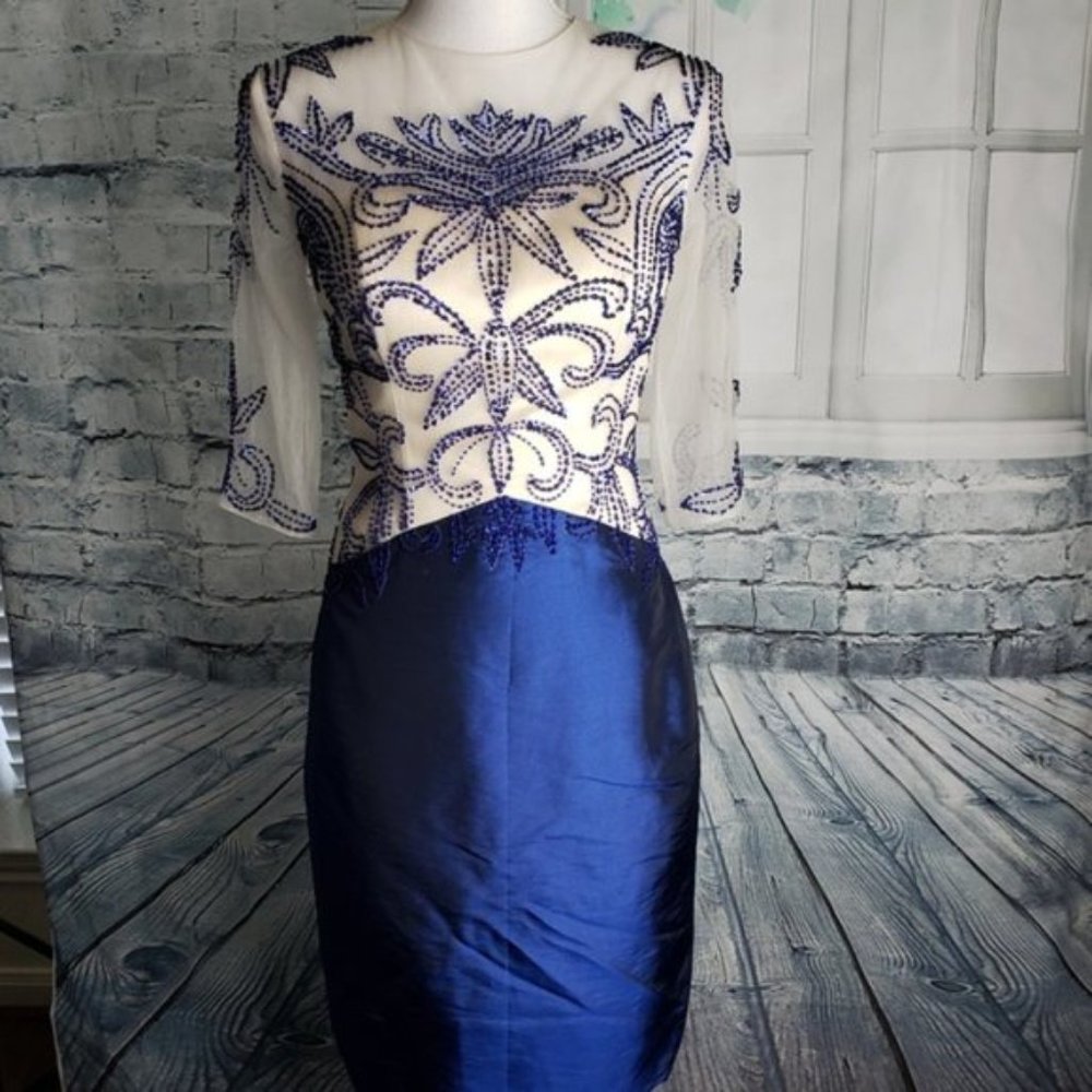NEW! Gardenia 3/4 Sleeve Evening Corset Dress